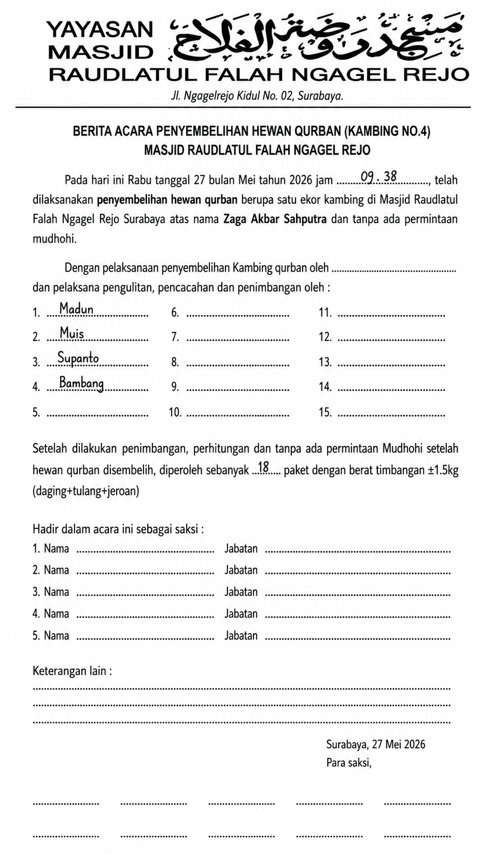 Kambing 4